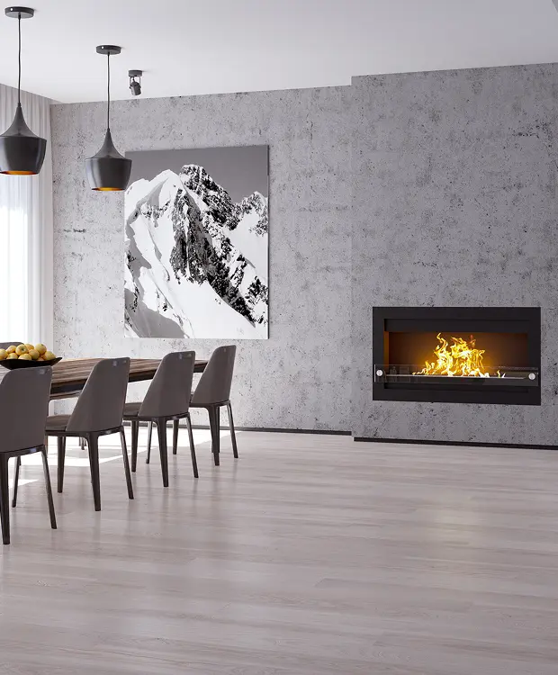 Luxury vinyl flooring