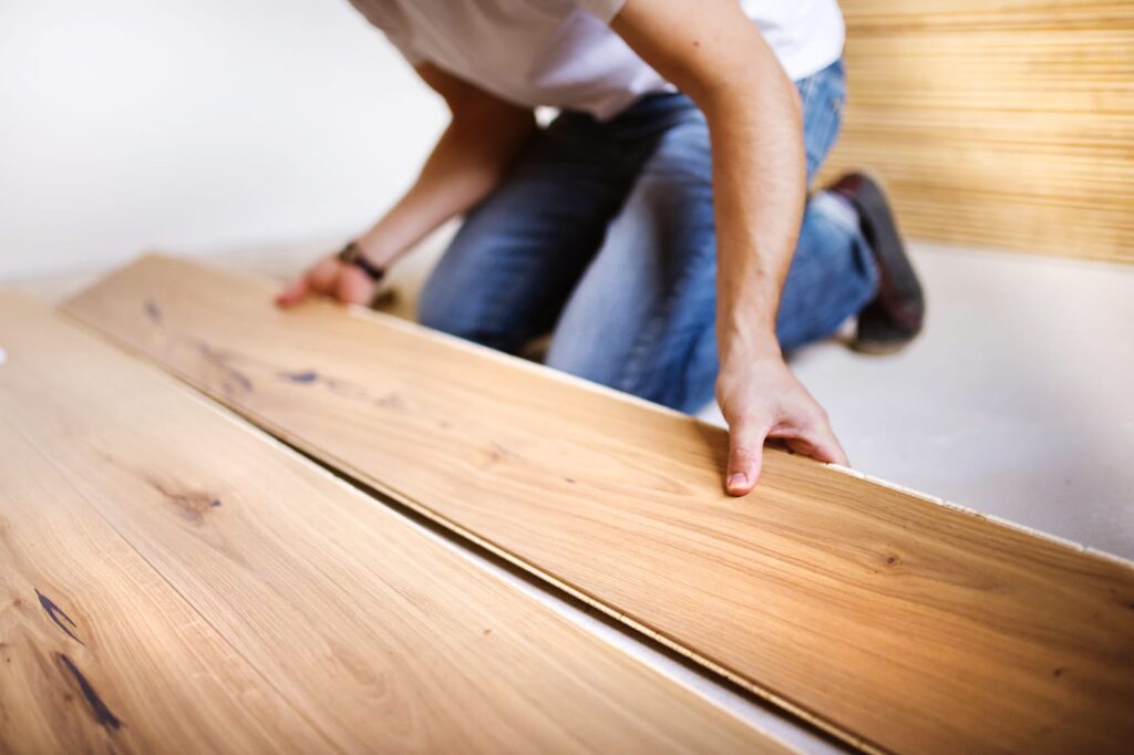 how to fix luxury vinyl plank that is lifting